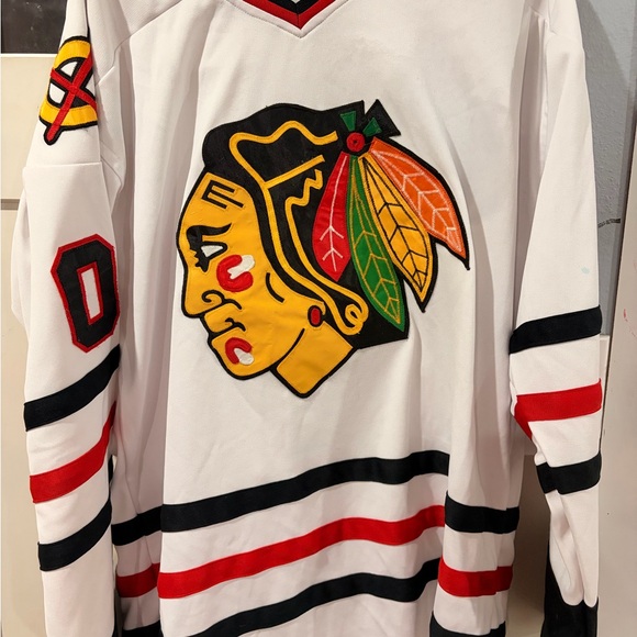 Chicago Blackhawks Clark Griswold Christmas Vacation Jersey 2XL - Picture 1 of 3